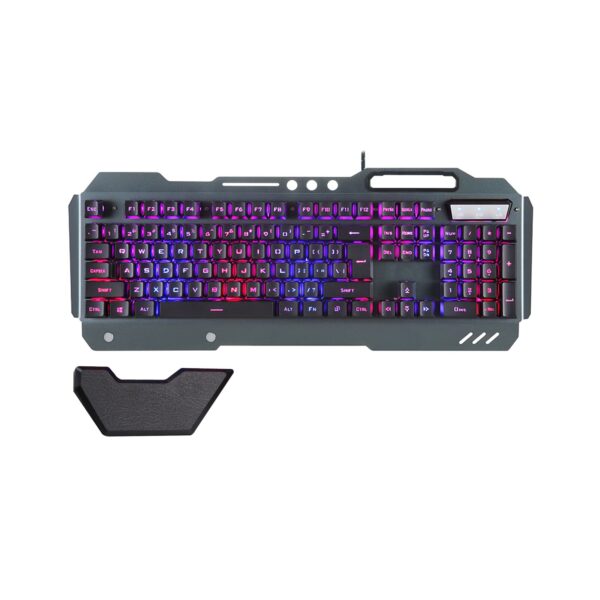 Wired Keyboard With Backlight RGB Anti-ghosting Mechanical Gaming Keyboard For PC Desktop Waterproof Gamer Keyboard